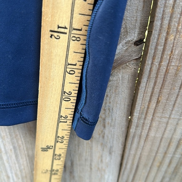 Lululemon Wunder Train High-Rise Crop 23" True Navy Size 2 - Picture 2 of 8